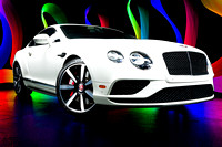 White Bentley Speed
